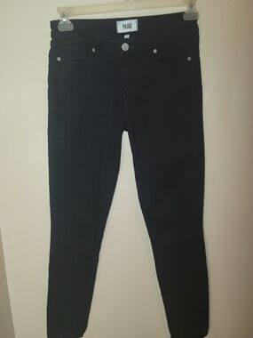 PAIGE Black Women's Skinny Jeans - Classic Stretch Denim